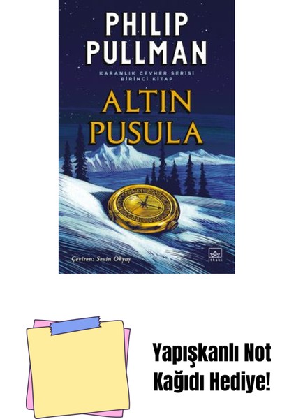 Altın Pusula – Karanlık Cevher Serisi 1. Kitap + Yapışkanlı Not Kağıdı