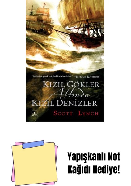 Kızıl Gökler Altında Kızıl Denizler – Centilmen Piç Serisi 2 + Yapışkanlı Not Kağıdı
