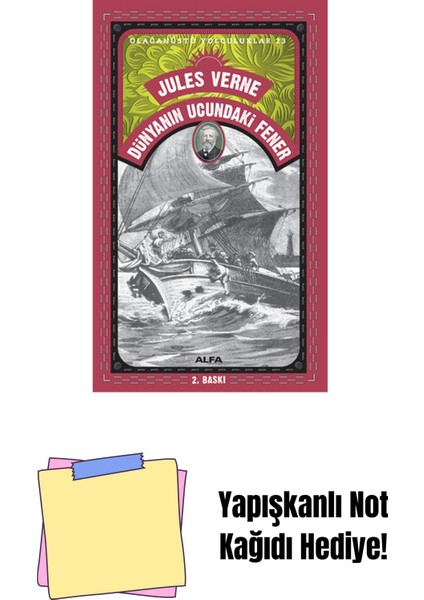 Dünyanın Ucundaki Fener + Yapışkanlı Not Kağıdı