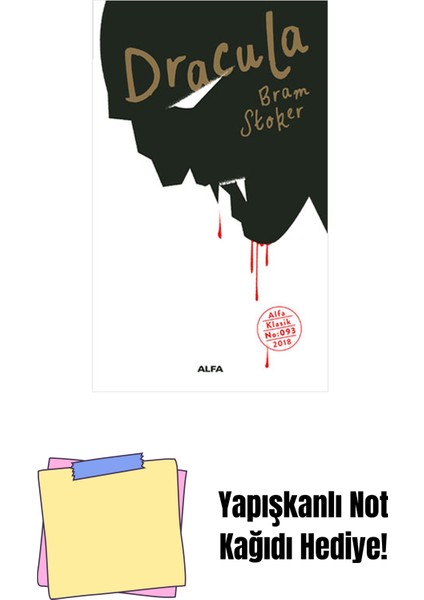 Dracula + Yapışkanlı Not Kağıdı