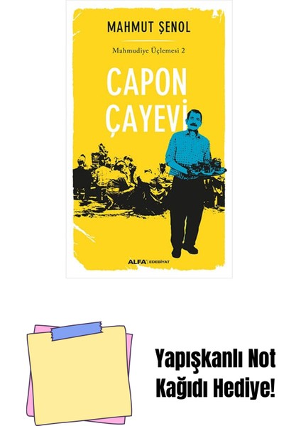 Capon Çay Evi + Yapışkanlı Not Kağıdı