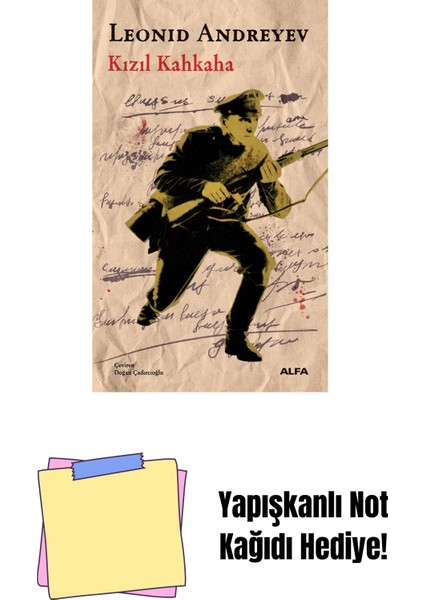 Kızıl Kahkaha + Yapışkanlı Not Kağıdı