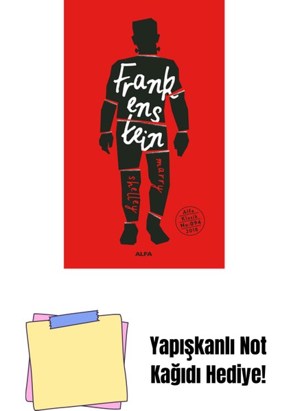 Frankenstein - Ciltli + Yapışkanlı Not Kağıdı