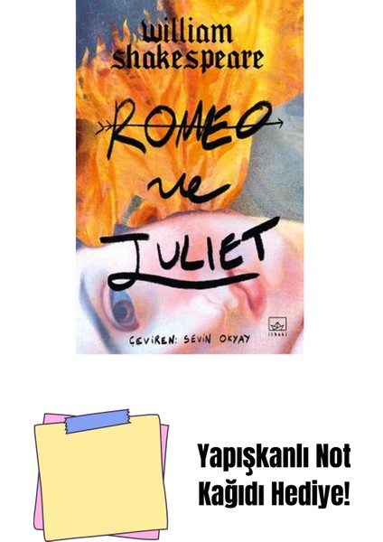 Romeo ve Juliet + Yapışkanlı Not Kağıdı