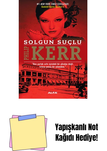 Solgun Suçlu + Yapışkanlı Not Kağıdı