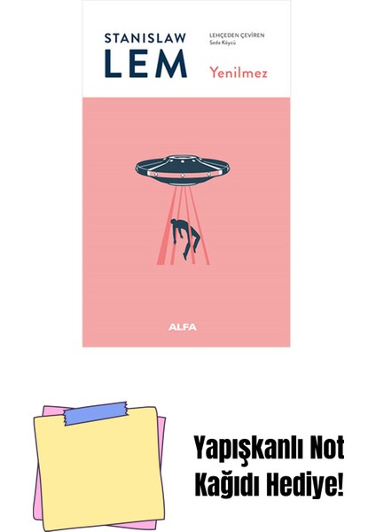 Yenilmez + Yapışkanlı Not Kağıdı