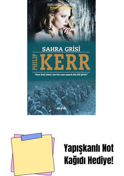 Sahra Grisi + Yapışkanlı Not Kağıdı