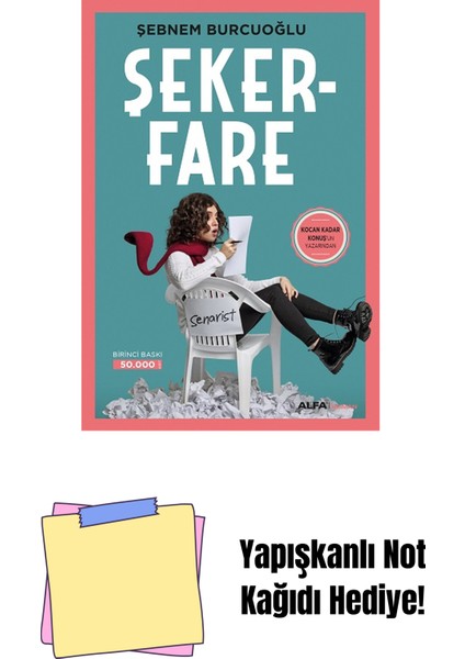 Şekerfare + Yapışkanlı Not Kağıdı