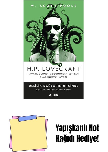 H.p.lovecraft - Delilik Dağlarının Içinde + Yapışkanlı Not Kağıdı