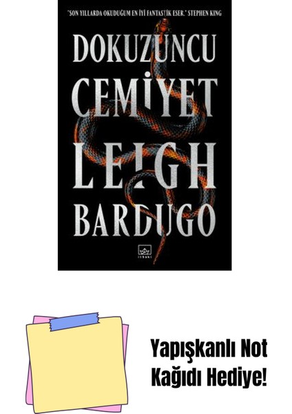 Dokuzuncu Cemiyet + Yapışkanlı Not Kağıdı