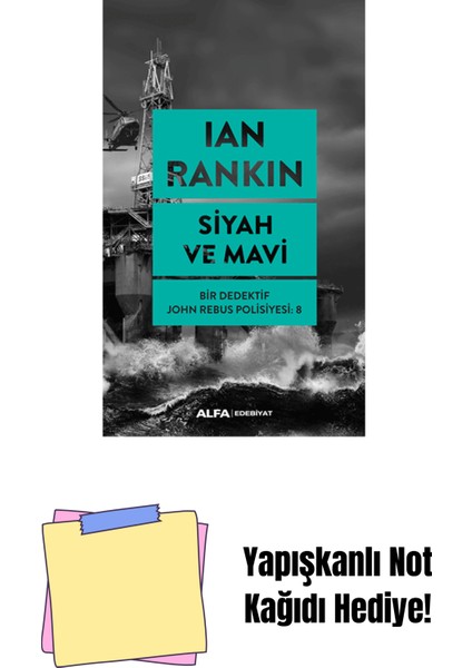 Siyah ve Mavi + Yapışkanlı Not Kağıdı