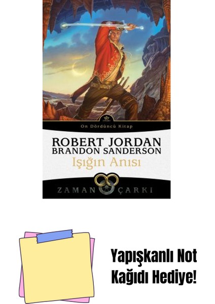 Işığın Anısı – Zaman Çarkı 14 + Yapışkanlı Not Kağıdı