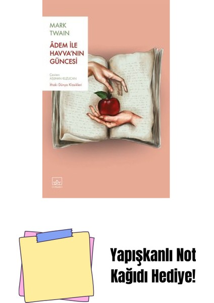 Adem ile Havva’nın Güncesi + Yapışkanlı Not Kağıdı