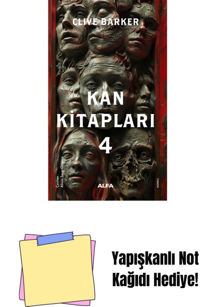 Kan Kitapları 4 + Yapışkanlı Not Kağıdı