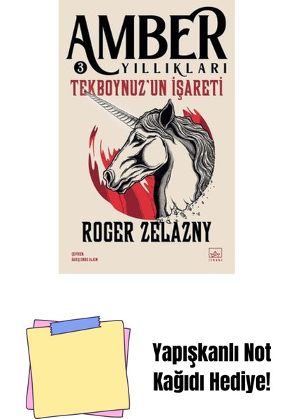 Tekboynuzun Işareti – Amber Yıllıkları 3 + Yapışkanlı Not Kağıdı