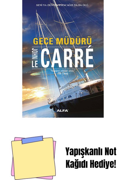 Gece Müdürü + Yapışkanlı Not Kağıdı