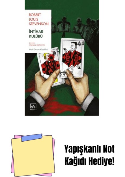 kulübü + yapışkanlı not kağıdı