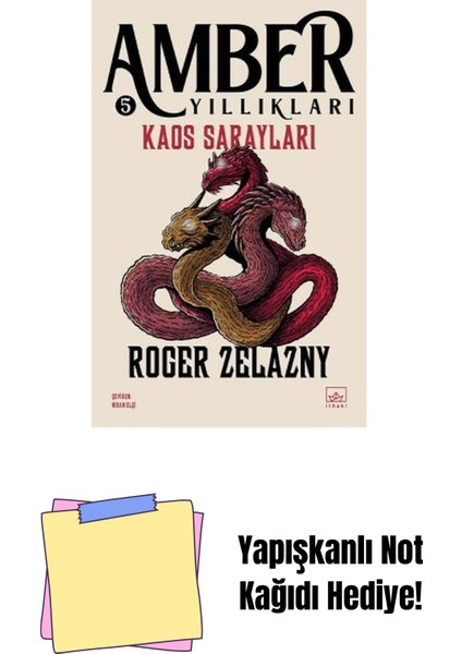 Kaos Sarayları – Amber Yıllıkları 5 + Yapışkanlı Not Kağıdı