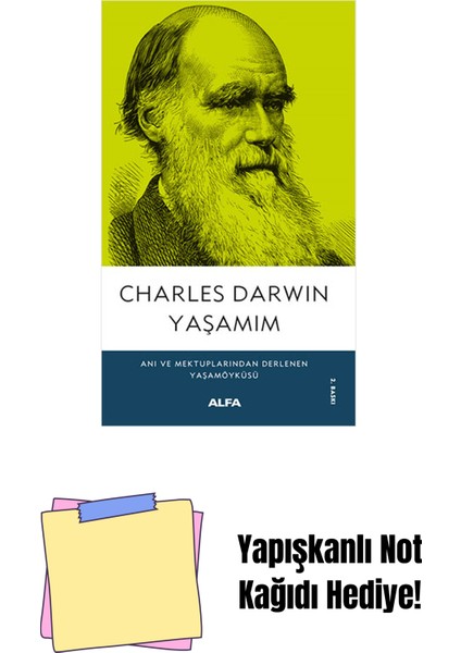 Yaşamım + Yapışkanlı Not Kağıdı