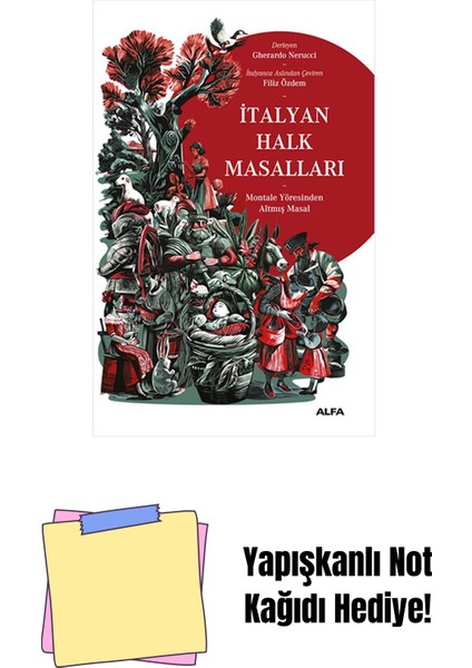 Italyan Halk Masalları + Yapışkanlı Not Kağıdı