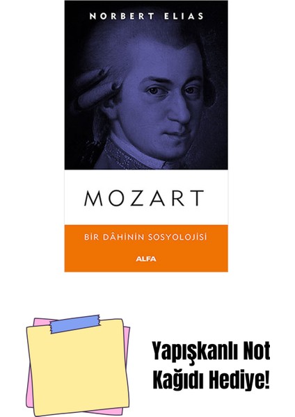 Mozart + Yapışkanlı Not Kağıdı