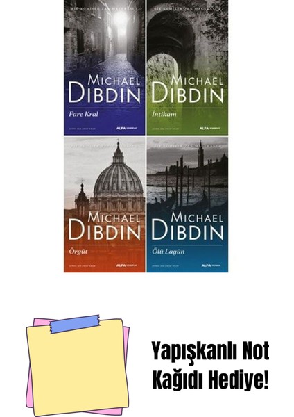 Bir Komiser Zen Macerası Set - 4 Kitap Takım + Yapışkanlı Not Kağıdı