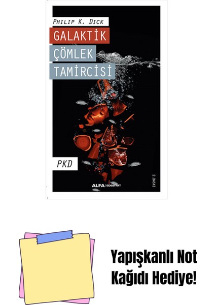 Galaktik Çömlek Tamircisi + Yapışkanlı Not Kağıdı