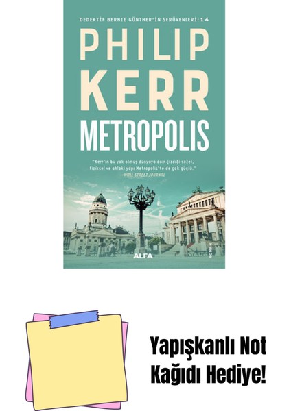 Metropolis + Yapışkanlı Not Kağıdı