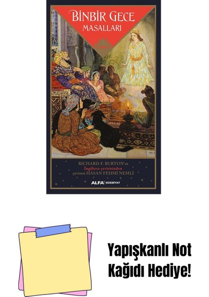 Binbir Gece Masalları + Yapışkanlı Not Kağıdı