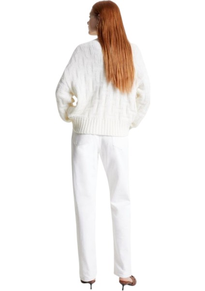 Yün Alpaka Karışımı Bol Kesim Kadın Hırka fırsatları