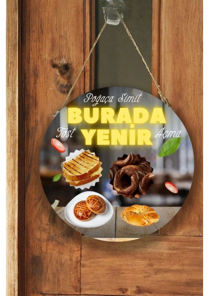 Büfe, Pastane, Fırın Dükkanı Için Duvar, Kapı, Çift Taraflı Askılı Pano Karşılama Tabelası modelleri