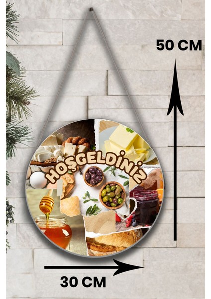 Şarküteri Market Kapı Duvar Pano Karşılama Tabelası, Kahvaltı, Mandıra Dükkan Karşılama Süs Tablosu modelleri