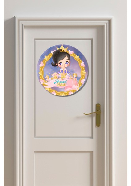 Çocuk Odası Tablo Ahşap Kapı Duvar Tablosu Nd-03 fırsatları