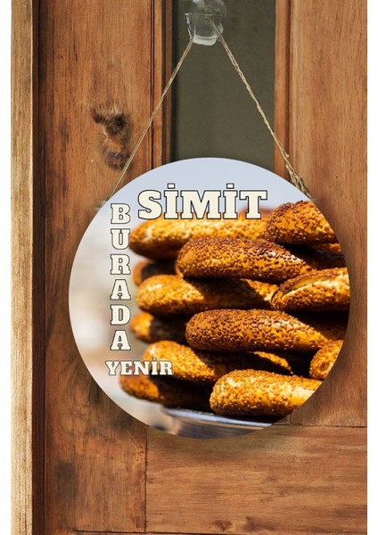 Simit Dükkanı Için Duvar, Kapı, Çift Taraflı Askılı Pano Karşılama Tabelası, Pastane Fırın Süs Dekor modelleri