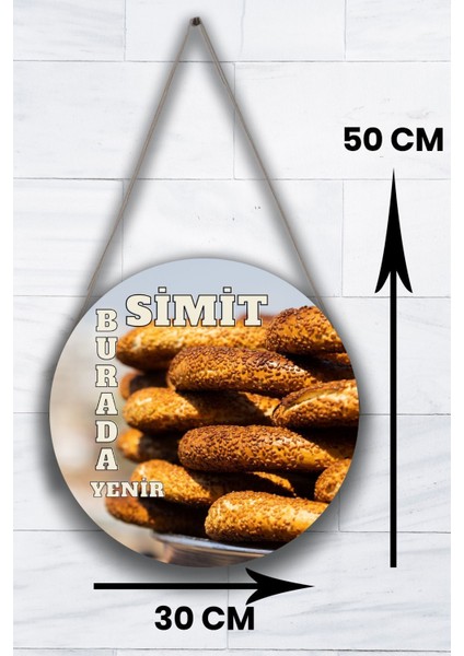 Simit Dükkanı Için Duvar, Kapı, Çift Taraflı Askılı Pano Karşılama Tabelası, Pastane Fırın Süs Dekor fırsatları