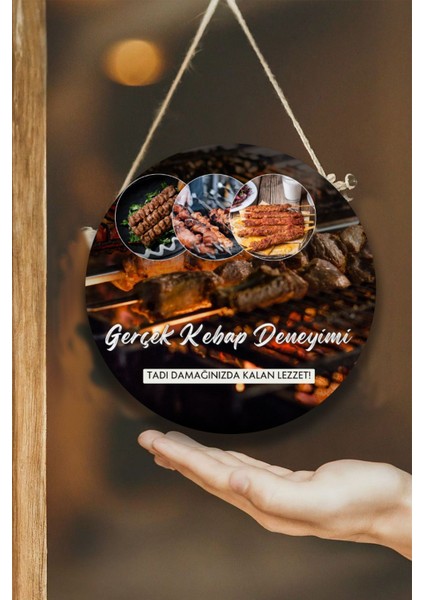 Kebap Salonu Için Duvar, Kapı, Tek Taraflı Askılı Pano Karşılama Tabelası, Restoran Süs Tablo fiyatları