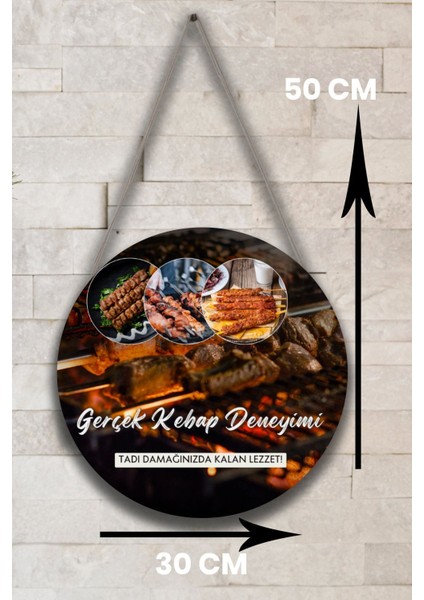 Kebap Salonu Için Duvar, Kapı, Tek Taraflı Askılı Pano Karşılama Tabelası, Restoran Süs Tablo modelleri