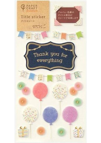 Teşekkür Ederim Yazısı Yapışkan Etiket, Sevgi ve Minnettarlık Ifadesi Için Ideal