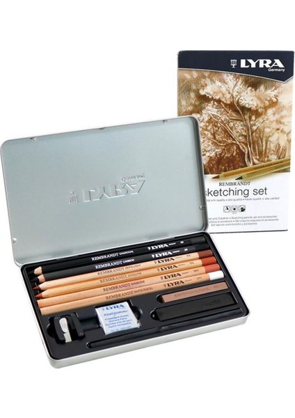 11 Parça Eski Tarz Set, Şık ve Kullanışlı Çok Amaçlı Takım