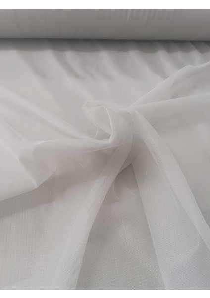 Dökümlü Düz Tül Perde - Açık Gri - Pileli Dikim 1x2,5 Pile - GA4454 fırsatları