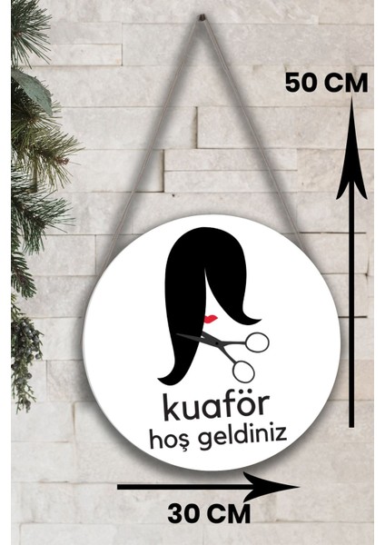 Güzellik Salonu Cam Kapı Pano Karşılama Tabelası, Kadın Kuaför Dükkan Süsü, Askılı Cam Kapı Tablosu modelleri