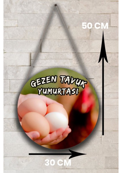 Gezen Tavuk Yumurtası Dükkanı Duvar, Kapı, Çift Taraflı Askılı Karşılama Tabela, Günlük Yumurta Süs fırsatları