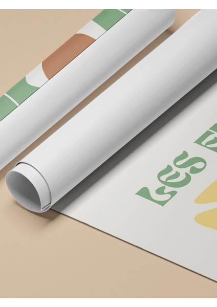 Çerçevesiz Poster, Minimal Vazo Illüstrasyonu, Ofis Dekoru Poster No: 111652 fırsatları