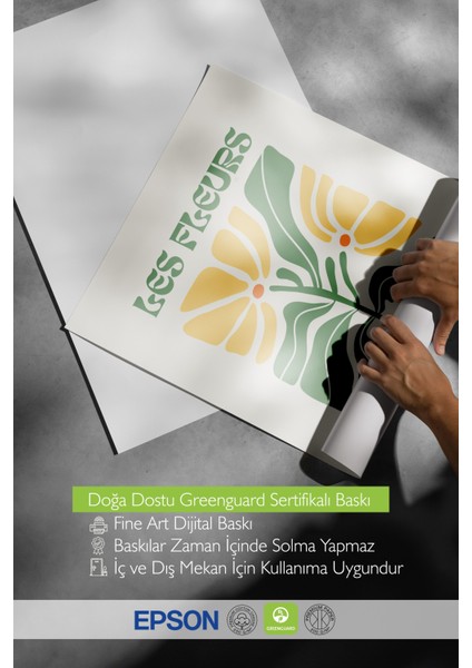 Çerçevesiz Poster, Minimal Vazo Illüstrasyonu, Ofis Dekoru Poster No: 111652