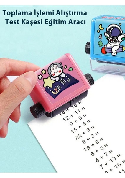 Çocuklar Için Toplama Işlemi Alıştırma Test Kaşesi, Eğlenceli Öğrenme Seti