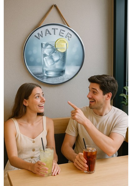 Water Temalı Kapı Süsü Tablosu – Su Temalı Ferahlatıcı Uv Baskılı Dekoratif Cafe Ev Duvar Aksesuarı fiyatları