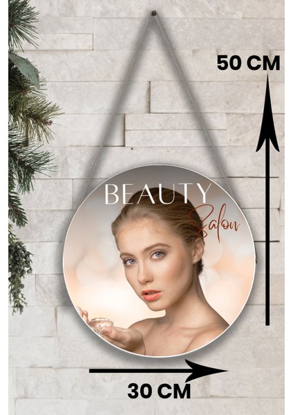 Güzellik Salonu Cam Kapı Pano Karşılama Tabelası, Kadın Kuaför Dükkan Süsü, Askılı Cam Kapı Tablosu modelleri