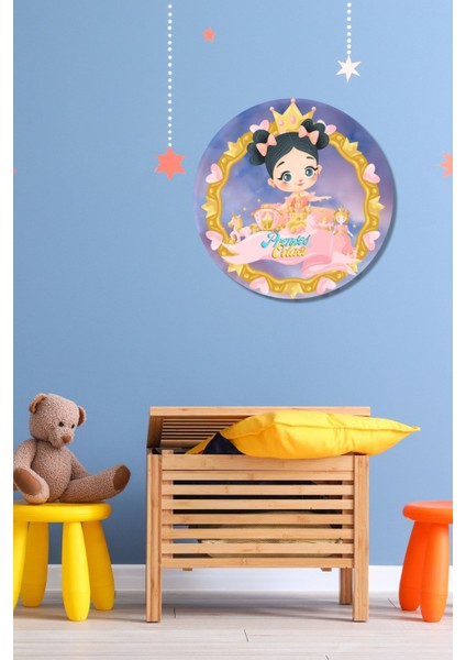 Çocuk Odası Tablo Ahşap Kapı Duvar Tablosu Nd-02 indirimleri