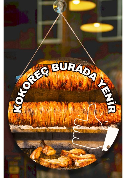 Yemek Dükkanı Için Duvar Kapı Çift Taraflı Karşılama Tabelası, Kapı Duvar Reklam Tablo Süsü