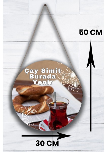 Simit Salonu Için Duvar, Kapı, Çift Taraflı Askılı Pano Karşılama Tabelası, Tablo Süs Dekor fiyatları